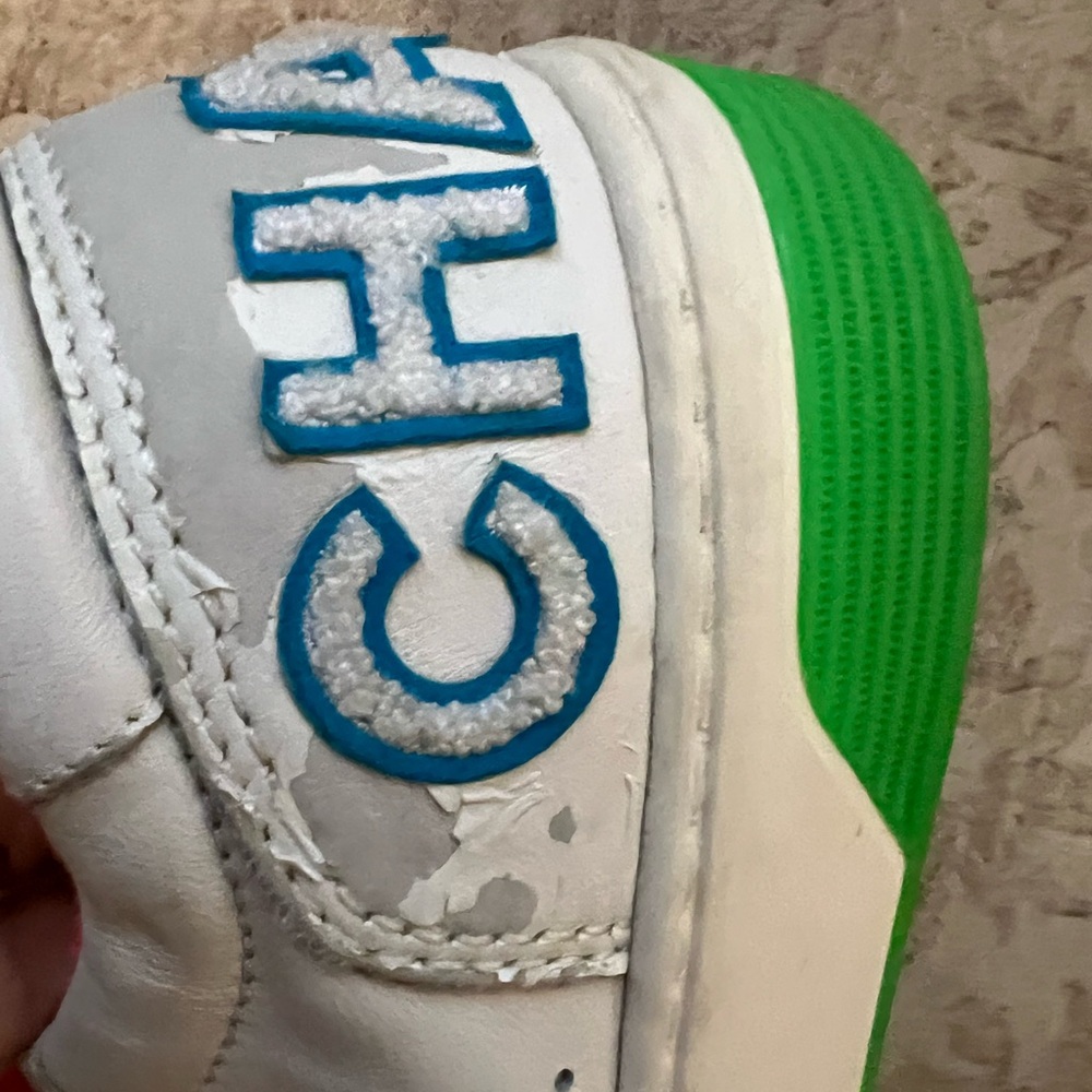 Chanel neon sneakers! Sz 38.5 - Picture 12 of 15